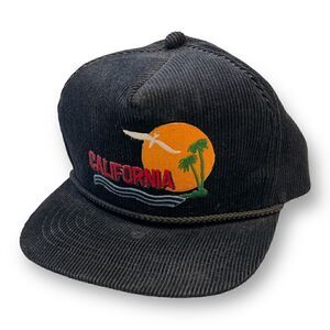 Youngan Vintage California Corduroy Snap Back Hat